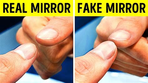are mirrors fake
